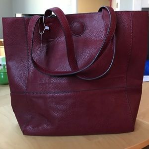 Joy Susan Burgundy Purse