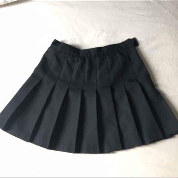 American Apparel black tennis skirt