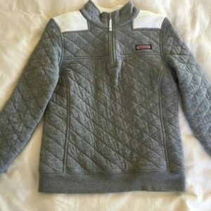 Vineyard Vines Quilted with white shoulder pads