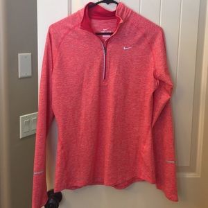Pink Nike Dri Fit Pullover size M