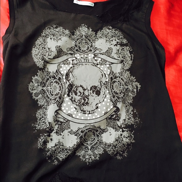 Cute Skull Blouse