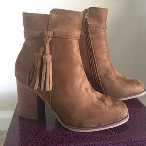 Taylor Tassle Booties from Eleven Oaks Botique