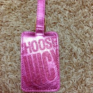 Juicy Couture luggage tag