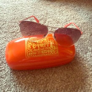 Coach aviator sunglasses