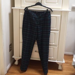 Warm winter green pants