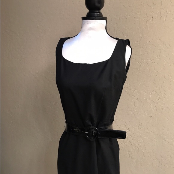 Ann Taylor black LBD