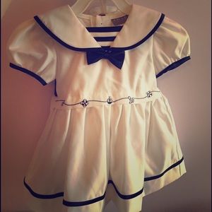 Angels of New York sailor dress with hat