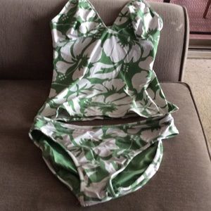 Carve designs tankini bikini floral design