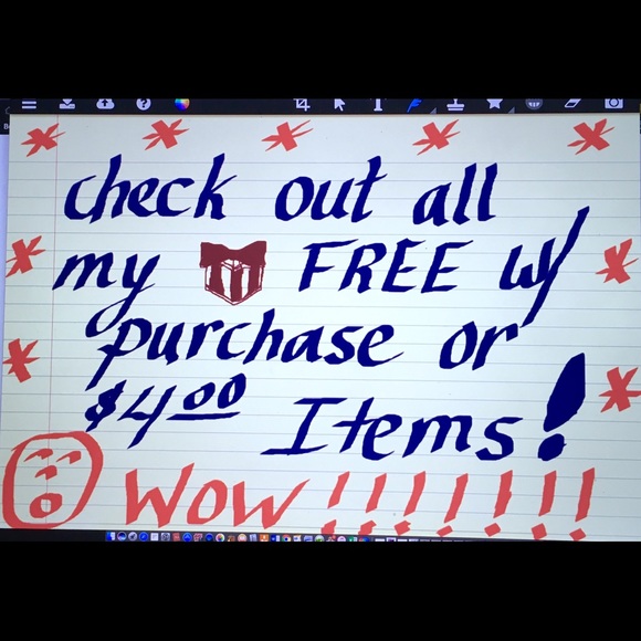 FREE w/Purchase OR $4 by Itself Items!!! WOW!!! - Picture 2 of 4
