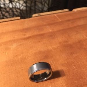 Tungsten Carbide Men's wedding band