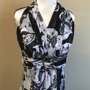 Beautiful halter maxi dress