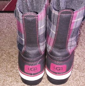 Authentic UGG Plaid Snow Boots