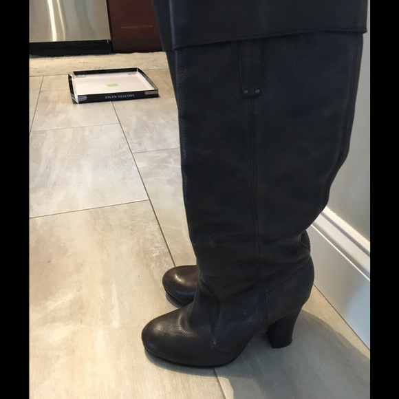 Miss sixty high heel leather boots