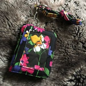 Wildflower Garden Campus Double ID and Lanyard