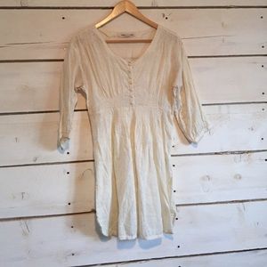 Urban outfitters embroidered flowered dress