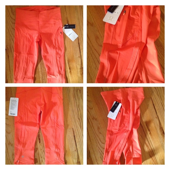 JUST IN✔️ NWT Sun Runner Crop by Lululemon - Picture 2 of 4