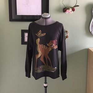 Forever 21 Disney Bambi Sweater Tee
