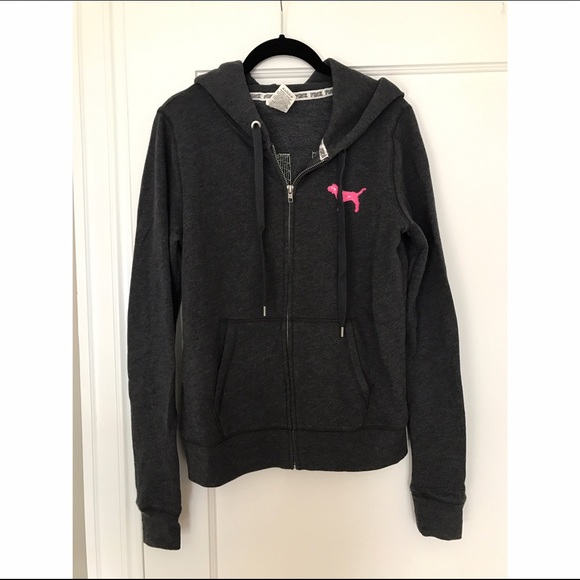 PINK Zip Up Hoodie