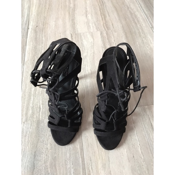 NWOT Topshop Rupa Ghillie Heels - Picture 3 of 3