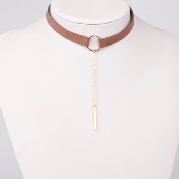 🌟SALE🌟💟Black Bar and Circle Chokers💟 - Picture 3 of 4
