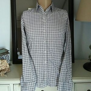Banana Republic Non-Iron Fitted Size 8