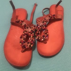 Jeweled Sandals