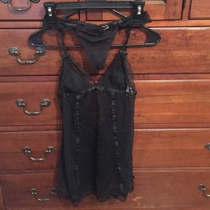 VS Sheer Lingerie Set