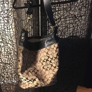 Coach oversized bucket / crossbody bag