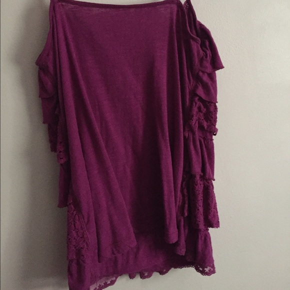 Purple Ruffle Tank - Picture 2 of 2