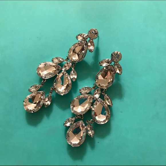 Chandelier statement earrings