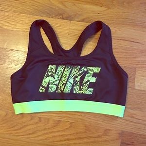 Women's Nike sports bra