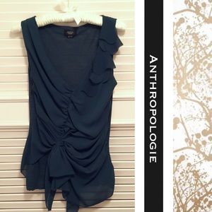 🎯HP!🎯 {EUC} Anthropologie | Detella Ruffle Top