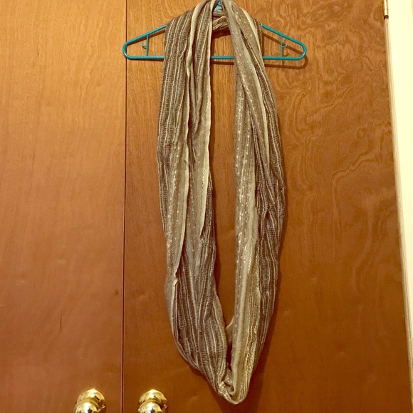 Beige Metallic Apt 9 Scarf