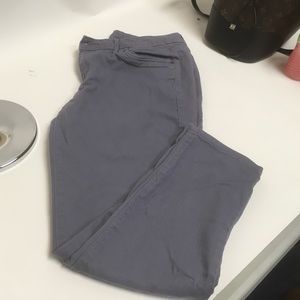 Simply Vera Grey skinny ankle jeans size 12 great