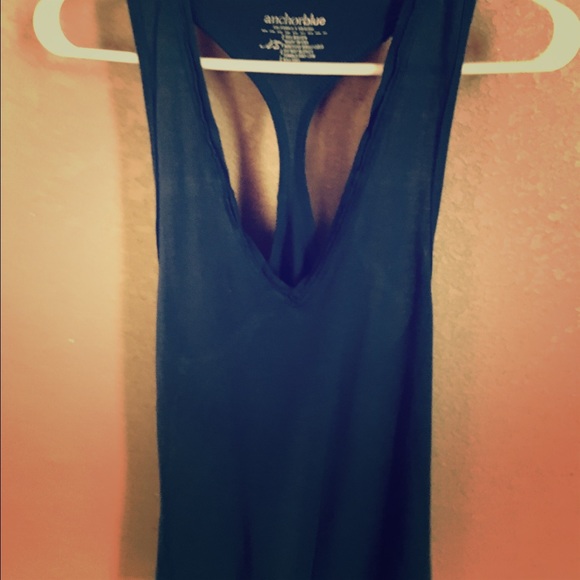 Tops - Blue/green tank top