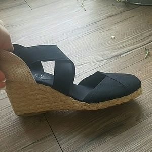 Ralph Lauren slip on wedge