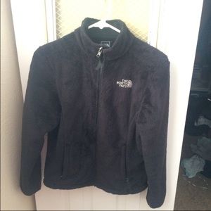 North Face Fuzzy Zip Up - Women's XS