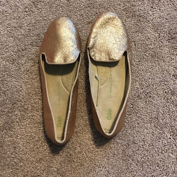 Gap Gold Flats Size 8.5