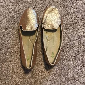 Gap Gold Flats Size 8.5