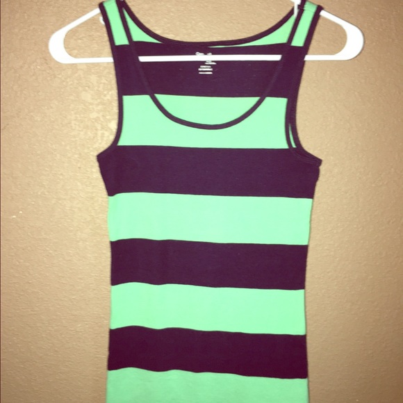 GAP Tops - Blue and green tank