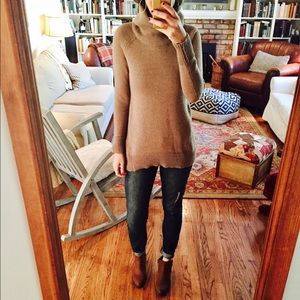 Old Navy tunic turtleneck sweater
