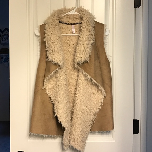 Fur Vest Size XS/S