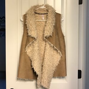 Fur Vest Size XS/S