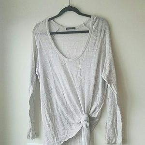 Brandy Melville light grey cream sweater