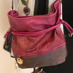 Steve Madden Hobo Style Cross Body Leather Bag-NWT