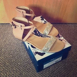 Maria Sharipova for Cole Haan glitter sandal