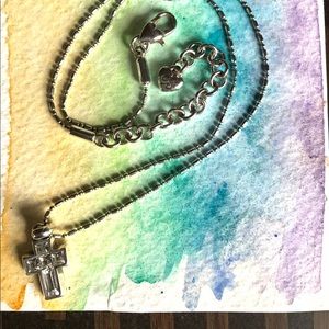 Brighton Purity Cross Necklace