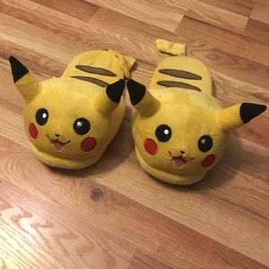 Pokemon Slippers and Keychain