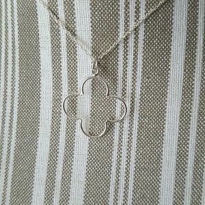 Sterling Silver Clover Necklace