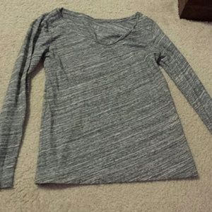 Loft brand size XS Heather gray long sleeve